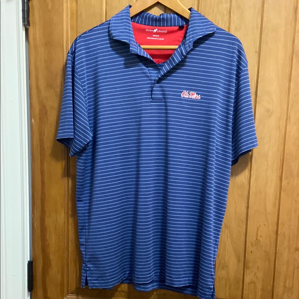 Ole Miss Men’s Performance Luxury Polo